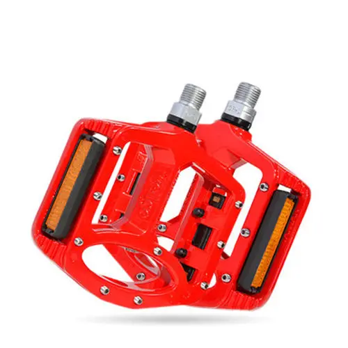 WELLGO MG1 MG-1 MTB подшипник плоская платформа педаль из магния - Цвет: Красный