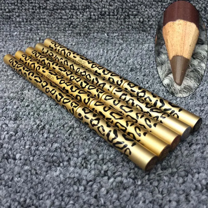 Женский водостойкий коричневый карандаш для бровей Подводка ручка с кисточкой