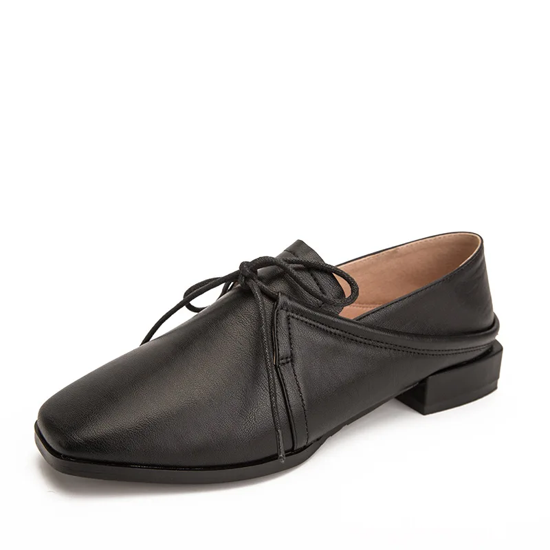 2019 Весна и лето новый стиль обувь без застежки хорошо с Повседневная шнуровка