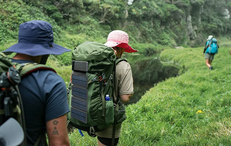 Naturehike 10000 mAh наружная Быстрая зарядка Солнечная Мобильная мощность большой емкости походный портативный складной солнечное зарядное устройство для сотового телефона