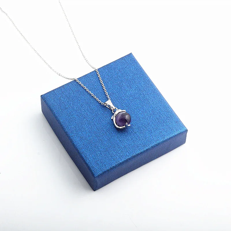 Again Jewel 2019 New Natural Stone Dolphin Women Pendant with Stainless Steel Chain Free shipping Necklace Gi ft | Украшения и