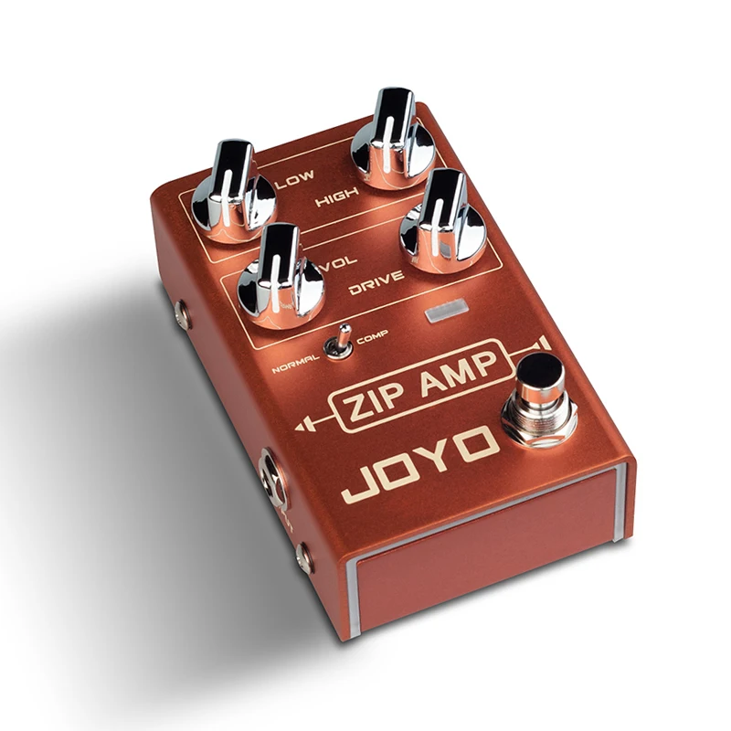 JOYO R 04 ZIP AMP Overdrive педаль эффектов для электрогитары мощный компрессионный