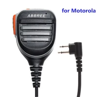 abbree speaker mic microphone for motorola portable radio walkie talkie cp160 ep450 gp300 gp68 gp88 cp88 cp040 cp100 cp125 cp140