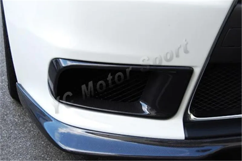 Автомобильные аксессуары углеродное волокно стиль RA передний бампер боковой