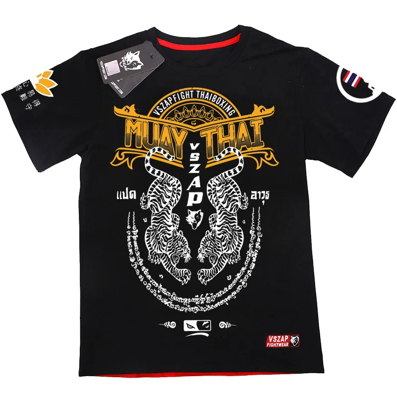 VSZAP Sakyamuni боксерские футболки для мужчин MMA Kick Boxing camisetas muay thai трикотажные бокса