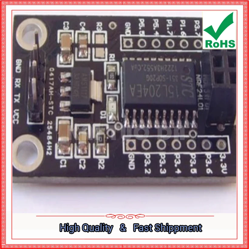 Беспроводная проекционная плата STC15L204 + NRF24L01 (C1B5)