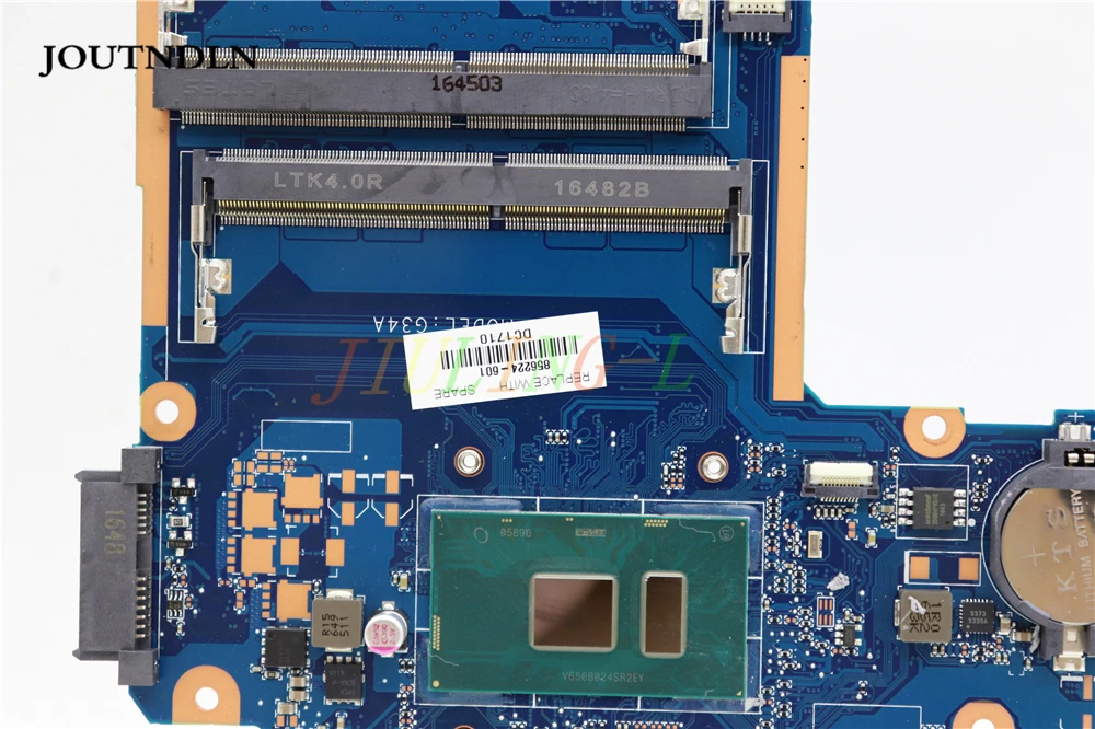 JOUTNDLN для HP Pavilion 15 AU AU018CA материнская плата ноутбука с I5 6200U CPU DDR4 856224 601 001