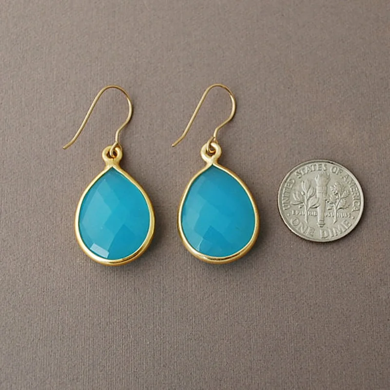 Серьги крупные длинные Brincos Perle Pendientes с камнями модной коллекции 2018 года для женщин.