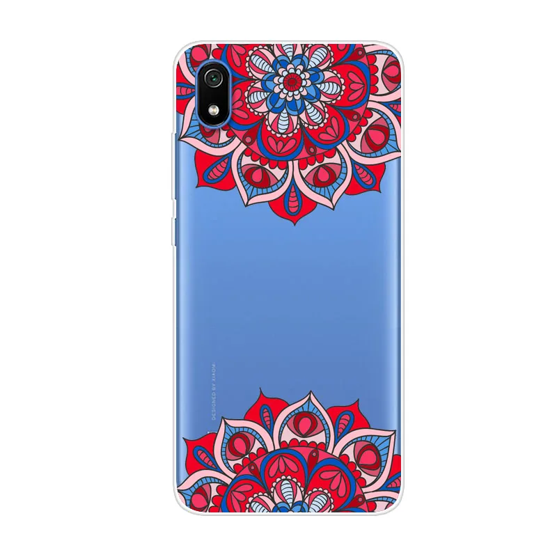Чехлы для Xiaomi Redmi 7A чехол Мягкая силиконовая задняя защитная крышка телефона