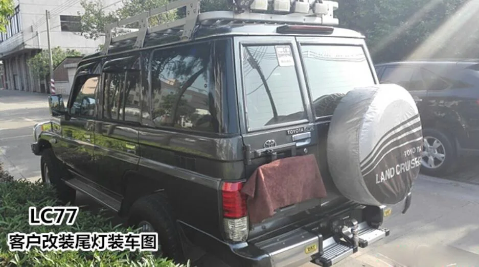 Cruiser Prado задний светильник, 1991~ 1996 LC70 FJ77/78/79/RJ77; светодиодный, 2007~ FZJ76 GRJ76 HZJ76, prado противотуманный светильник; cruiser Prado задний светильник