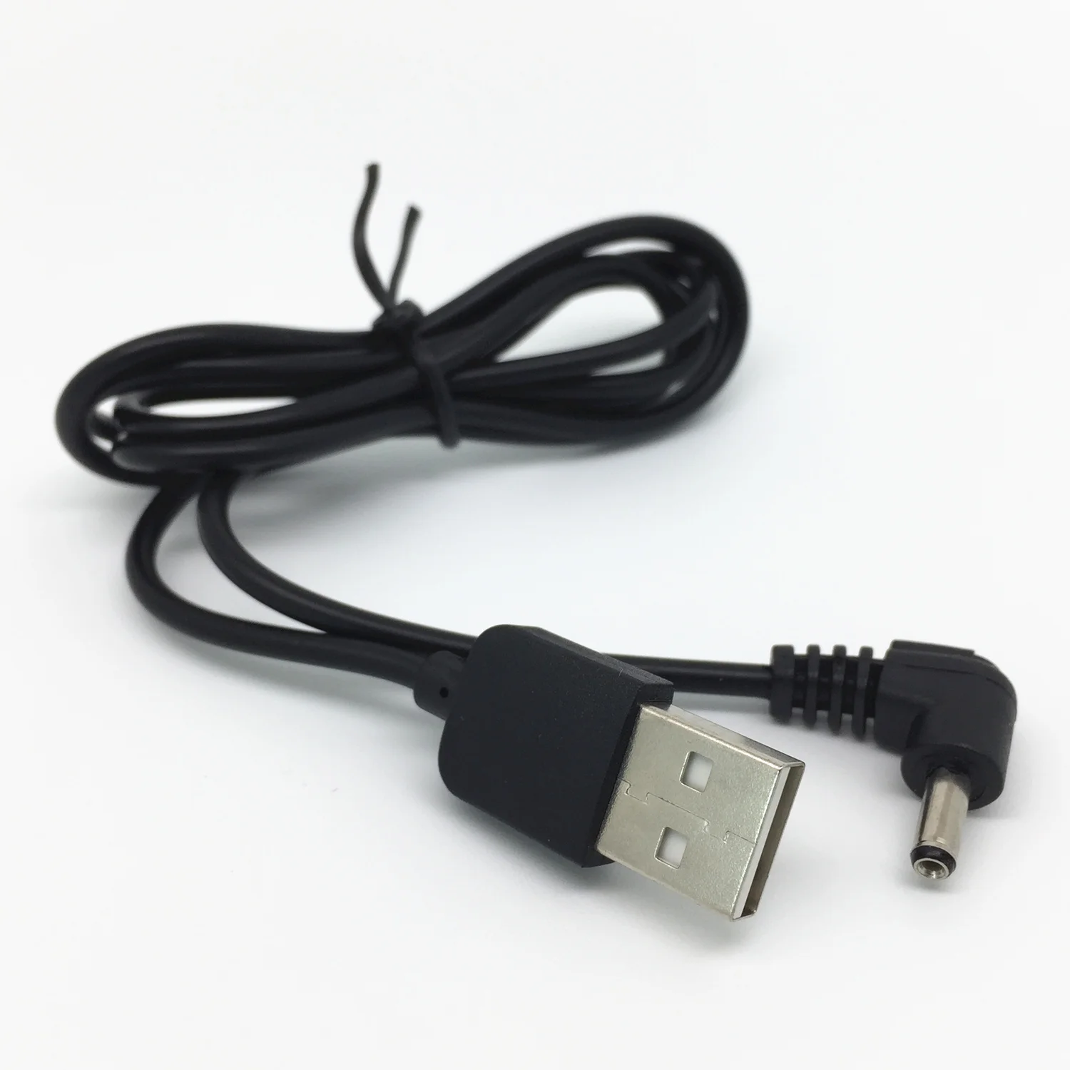 Кабель питания с углом 90 градусов штекер USB для 5 в постоянного тока 3 мм X 1 35