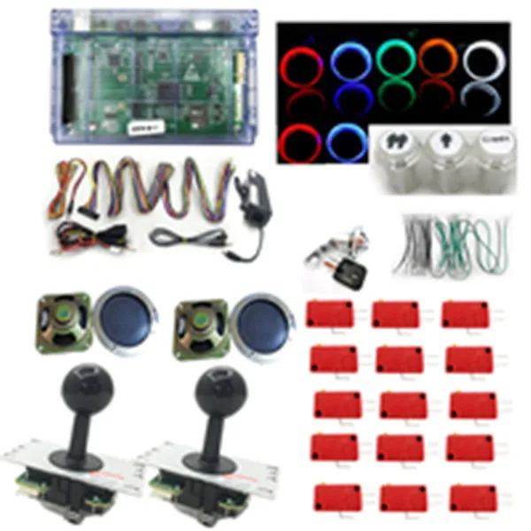 Type 4 Pandora Box 6S 1388 в 1 Jamma игровой PCB DIY аркадный комплект/набор кнопочный джойстик для ретро нулевой задержки игровой машины - Color: Type 4