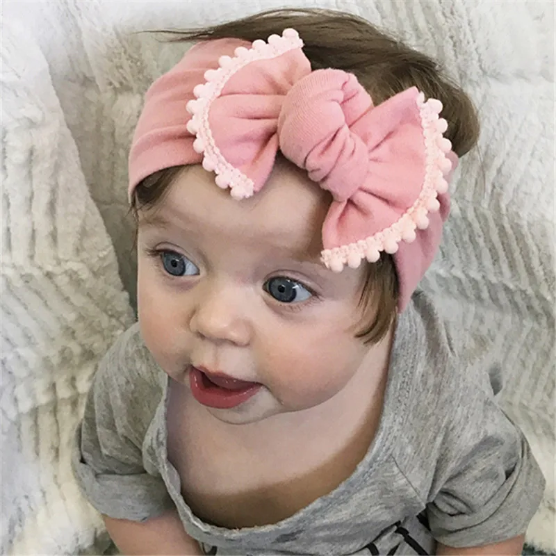 Повязка для волос детская с бантом 1 шт. | Аксессуары одежды