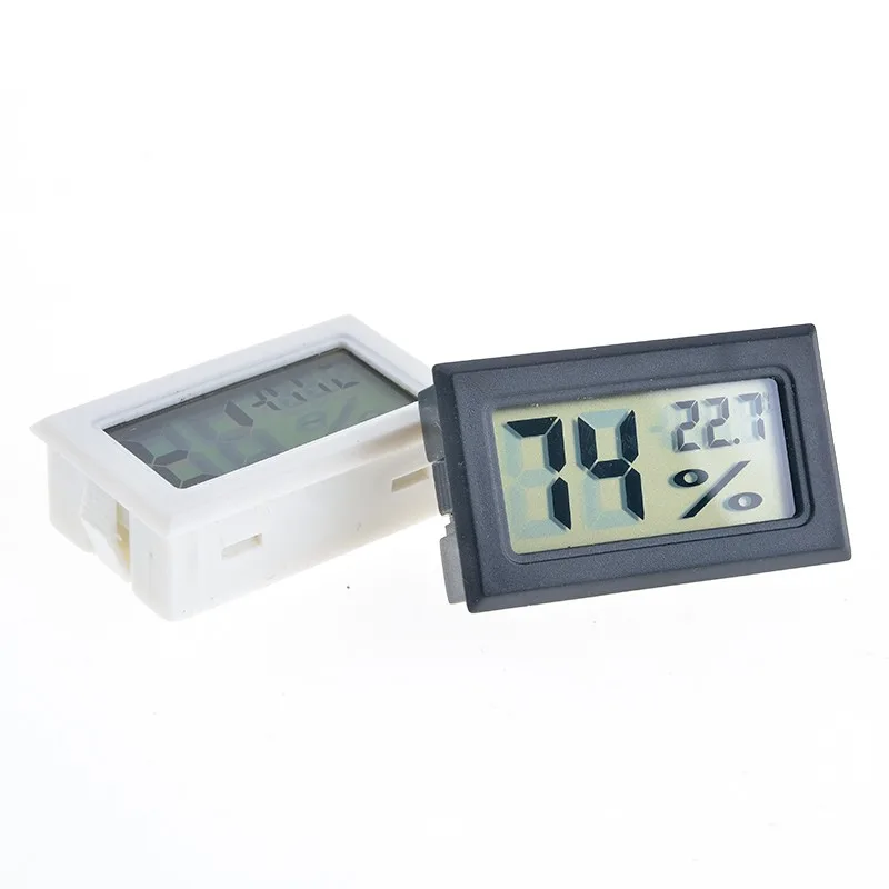 100pcs FY-11 black /white embedded Digital temperature humidity meter Mini Temperature Humidity Sensor Meter Built-In Probe | Дом и сад