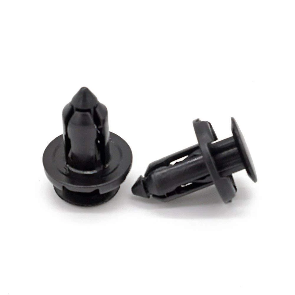 20 шт автозажим для машин зажимы бампера толкатель Тип черные части крышка