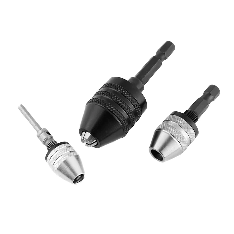 New Hot 1/4 Inch Keyless Drill Bit Chuck Quick Change Adapter Converter Hex Shank | Инструменты