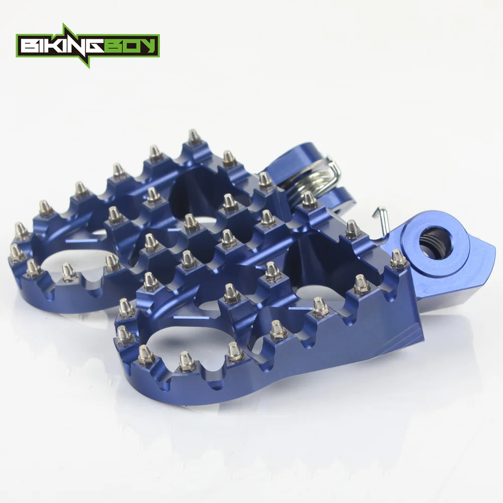 BIKINGBOY для Suzuki RMZ RM Z 250 2010 2017 450 2012 2013 2014 2015 2016 MX Алюминиевые Подножки