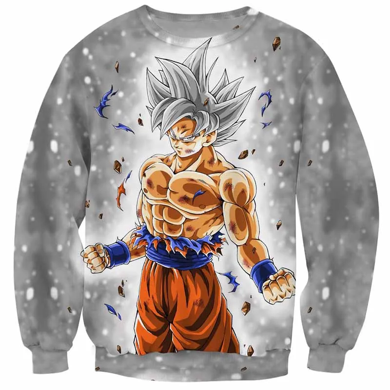 design 18 Cloudstyle Dragon Ball Супер 3D Аниме Толстовка для мужчин Goku Ultra Instinct 3D принт пуловер Топ Harajuku Уличная спортивный костюм - Цвет: design 18