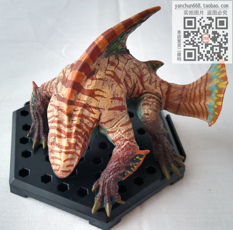 Новое игры фигурку игрушки охотник монстр Stegostoma Fasciatum 8 см пвх модель для сбора /