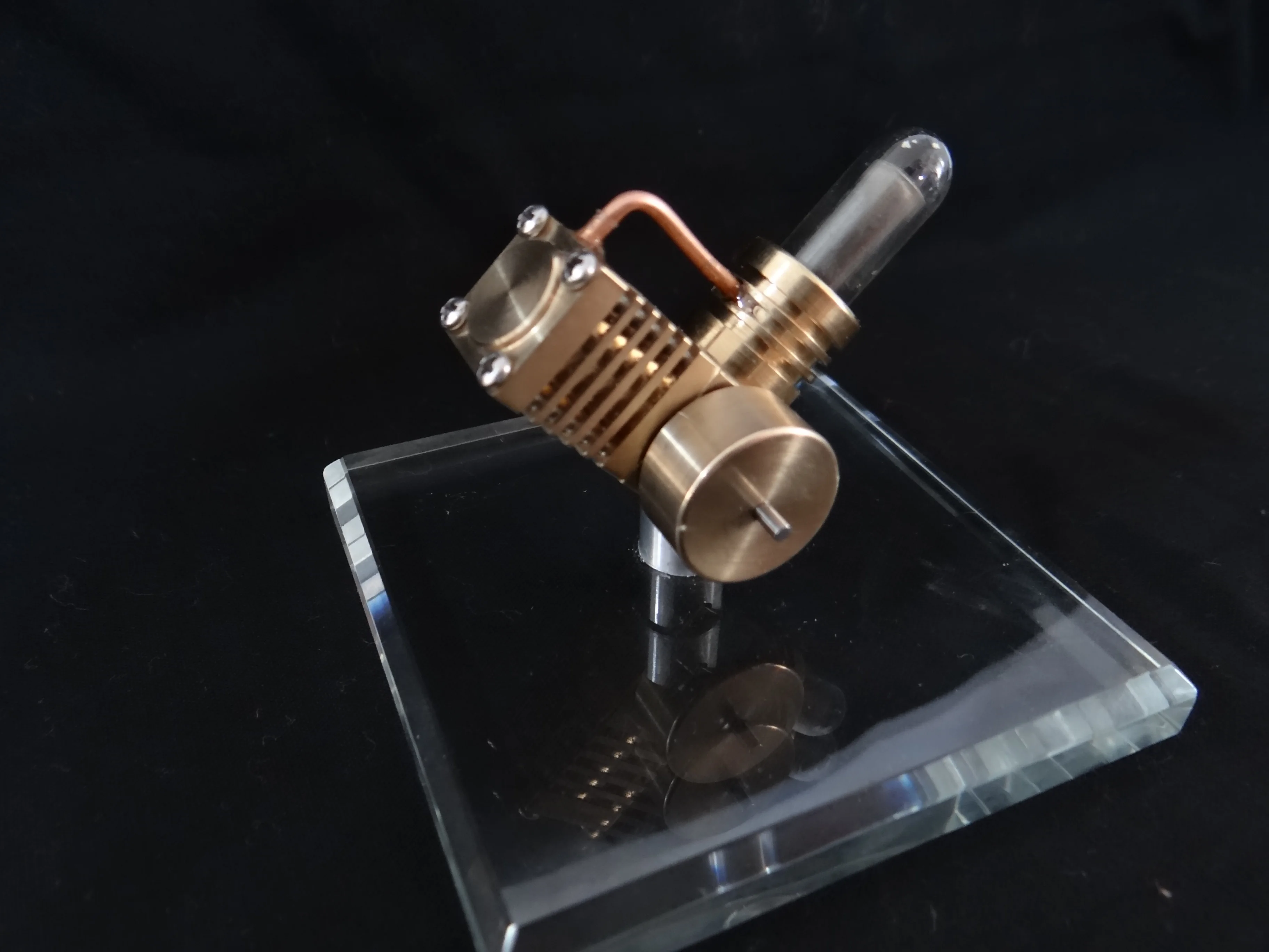 Мини двигатель для сжигания ручная работа микрогенератор паровой двигатель|external