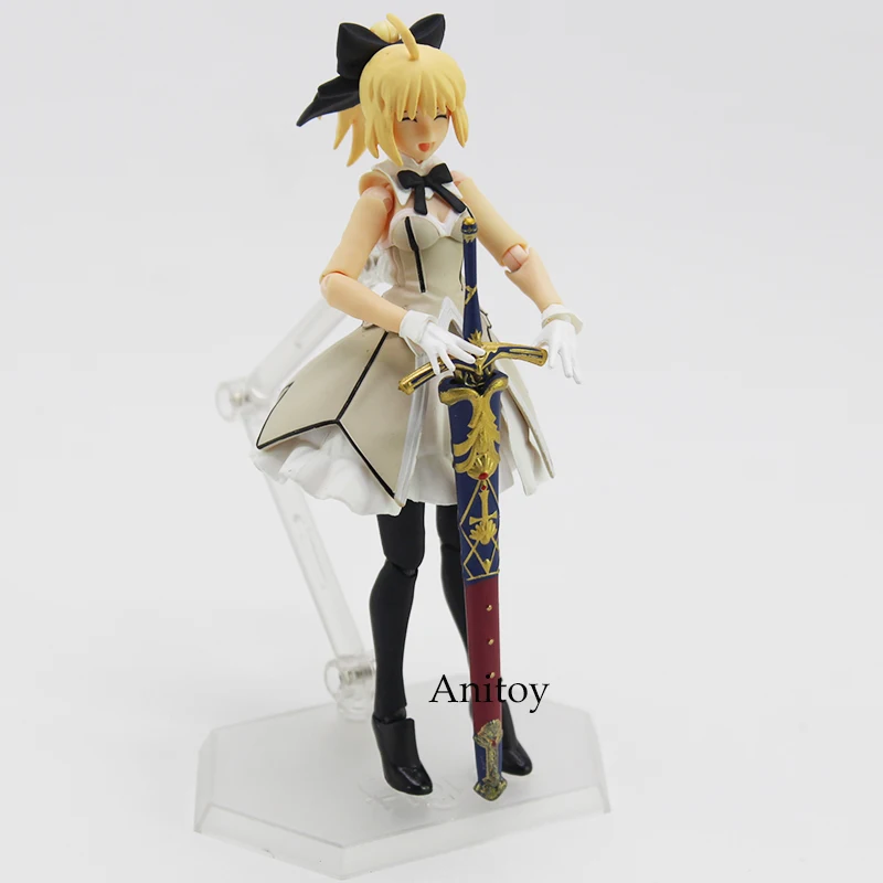Figma EX-038 Fate/Grand Order Saber Lily Third Ascension Ver. ПВХ фигурка Коллекционная модель игрушки 14 см