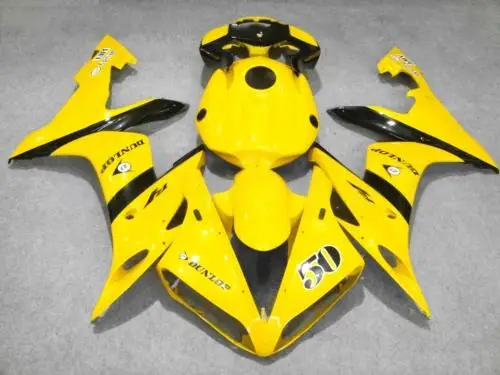 Комплект обтекателей для мотоцикла YAMAHA YZFR1 04 05 06 YZF R1 2004 2005 2006 yzfr1 YZF1000 желтый