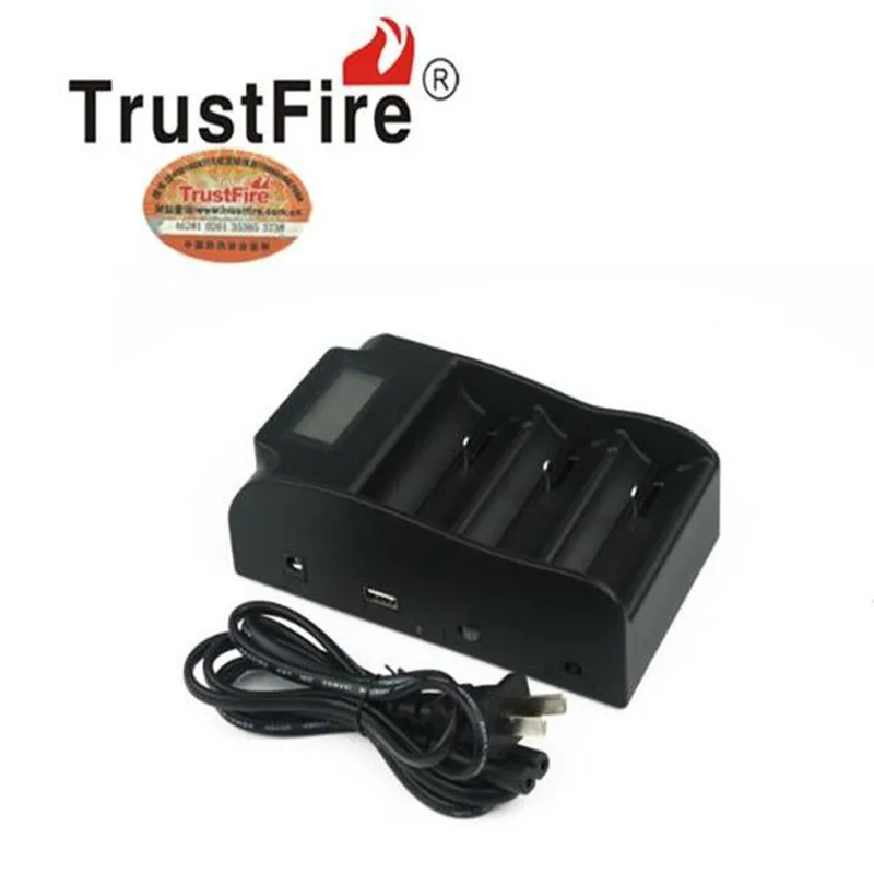 TrustFire TR 008 3 0 V 4 2 18650 25500 26650 26700 32650 слота зарядное устройство для литий ионных