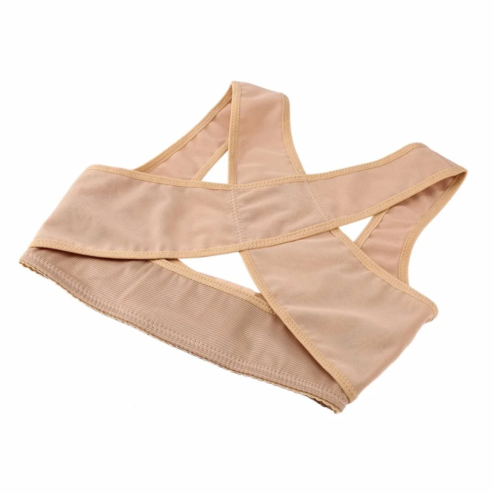 Регулируемый Женский эластичный поддерживающий пояс для спины Корректор осанки