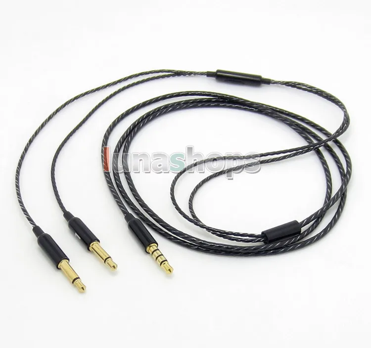 

3.5mm To 3.5mm With Mic Remote 3.5mm Audio upgrade Cable For Hifiman Sundara Ananda HE1000se HE6se he400i he400se LN004649