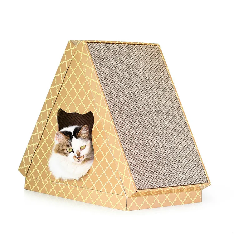 

New pet toy cat house cat scratch board cat pet claws toy cat litter