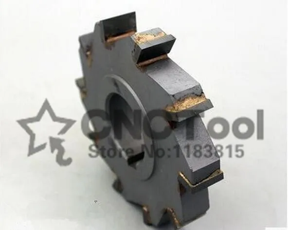 

1pcs 125*4*5*6*8*10*12*14*16*18*20 alloy with three edge milling cutter, Alloy milling cutter,Suitable for processing groove