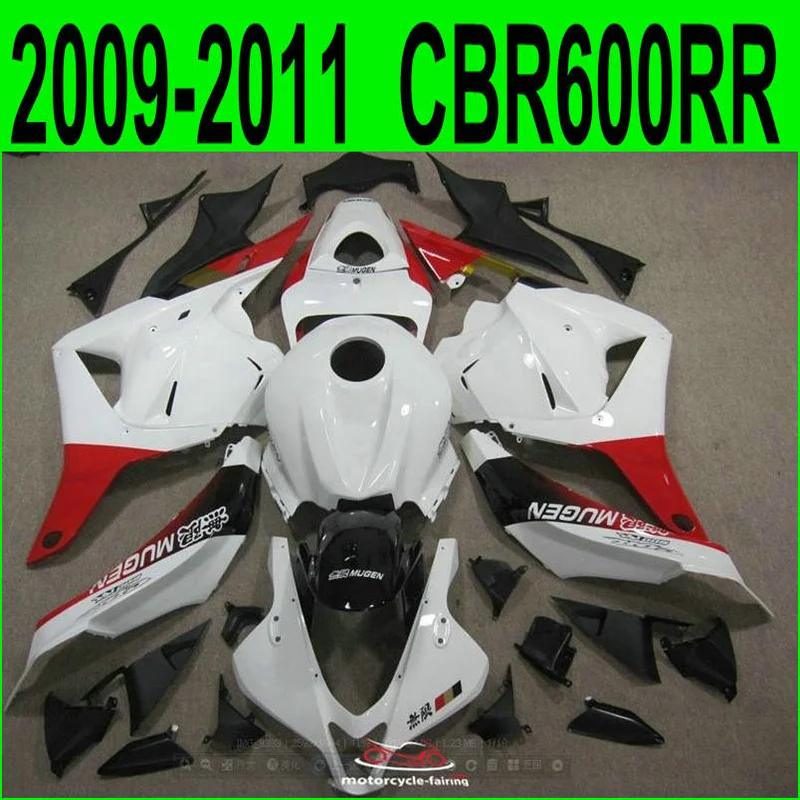 Комплект обтекателей для мотоциклов Honda CBR600RR 09 10 11 комплект белого красного