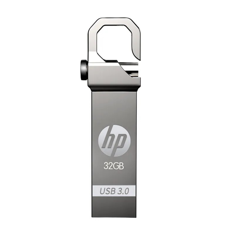 USB флеш-накопитель HP, 64 ГБ, металлическая флешка, 32 ГБ, плюс, OTG, DJ, сделай сам, логотип, флеш-накопитель, 16 ГБ, Cle, USB 3,0, флеш-карта памяти, 128 ГБ, Прямая поставка