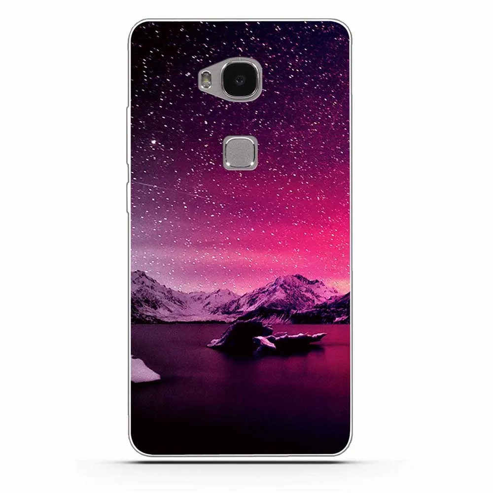 17 Чехол для huawei Honor 5X, чехол, силиконовый мягкий ТПУ чехол для Fundas huawei GR5, чехол для телефона, чехол для huawei Honor 5X KIW-L21, чехол - Цвет: 17