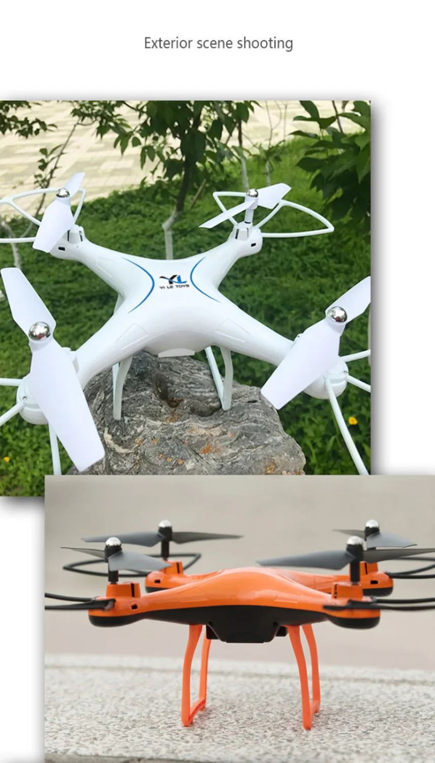 X10 2 4 ГГц Quadcopter видео WI FI FPV Headless режим удержания высоты Радиоуправляемый Дрон HD