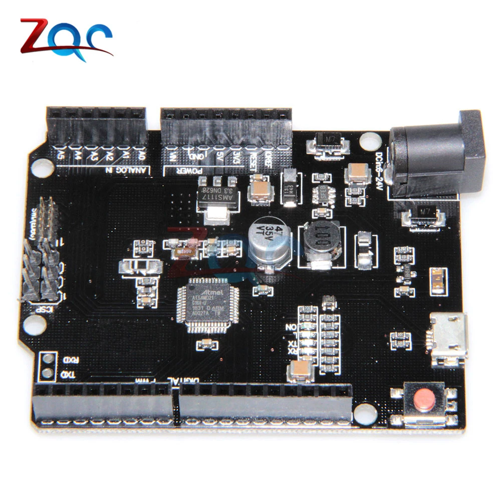 Новый 32 битный модуль SAMD21 M0 ARM Cortex Core совместимый с Arduino Zero для платой Micro USB|Детали
