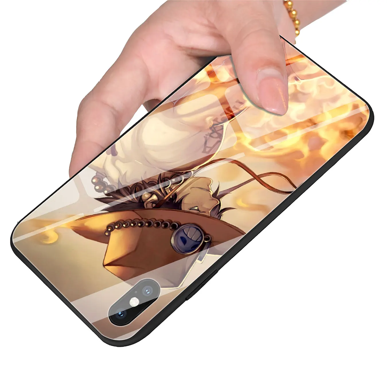 Lavaza one piece Luffy чехол для телефона из закаленного стекла для Apple iPhone XR X XS Max 8 7 6 6S Plus 5 5S SE 10 чехол s