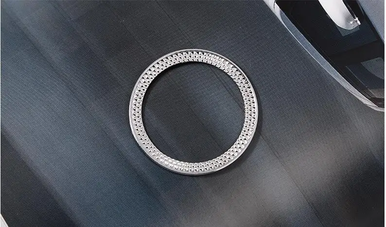 Двигатель звезда кольцо отделка для Range Rover Velar 2017 2018 аксессуар автомобиля