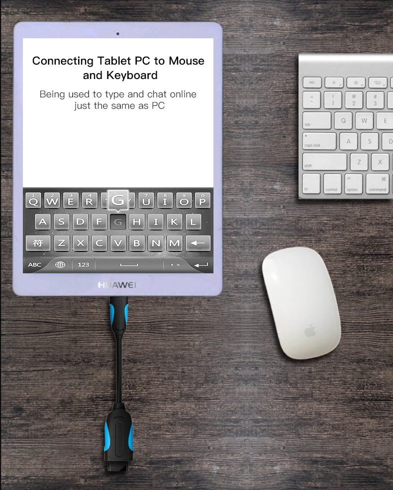 Vention Micro USB OTG кабель адаптер для Xiaomi Redmi Note 5 Micro USB разъем для samsung S6 планшет Android USB2.0 OTG адаптер