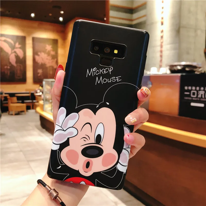 Чехол с рисунком Sam Note 9 милый мягкий чехол для телефона Дейзи Дональд дак samsung Galaxy