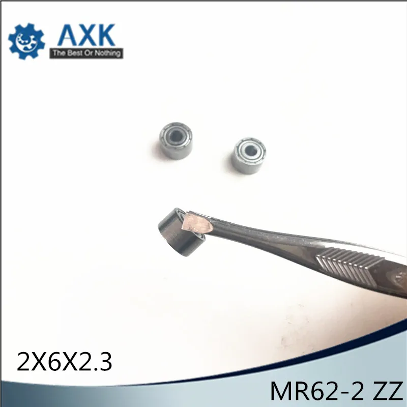 MR62-2 шаровой подшипник ZZ 2*6*2 3 мм 10 шт. ABEC-1 не Стандартный глубоких шариковых