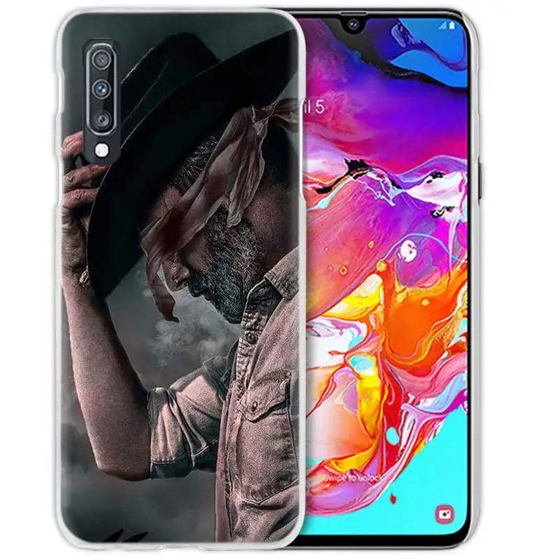 Negan с изображениями из сериала «Ходячие мертвецы» чехол для samsung Galaxy A50 A70 A80 A20e A60 A40 A30 A20 A10 A8 A6 плюс A9 A7 жесткий чехол для телефона из поликарбоната с Coque