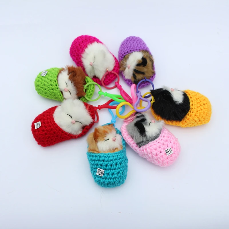 cat plush toys kitten bag pendant jewelry simulation animals Plush soft Stuffed Toy Doll DIY cartoon gifts ornaments | Игрушки и хобби