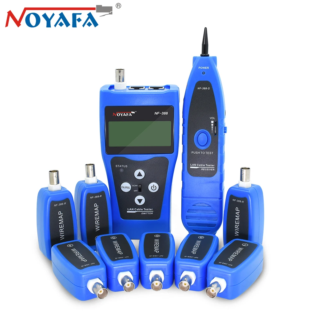 Оригинальный Noyafa NF 388 для UTP STP RJ45 RJ11 трекер телефонного провода диагностический