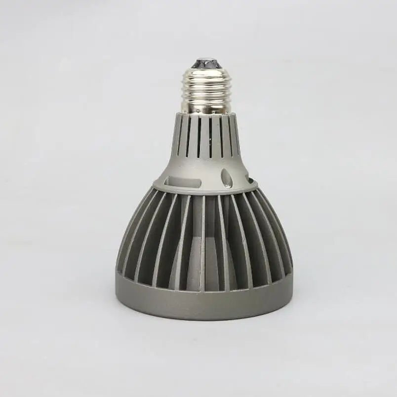 Бесплатная доставка монолитный блок светодиодов PAR30 лампочка 30 Вт E27 220 В