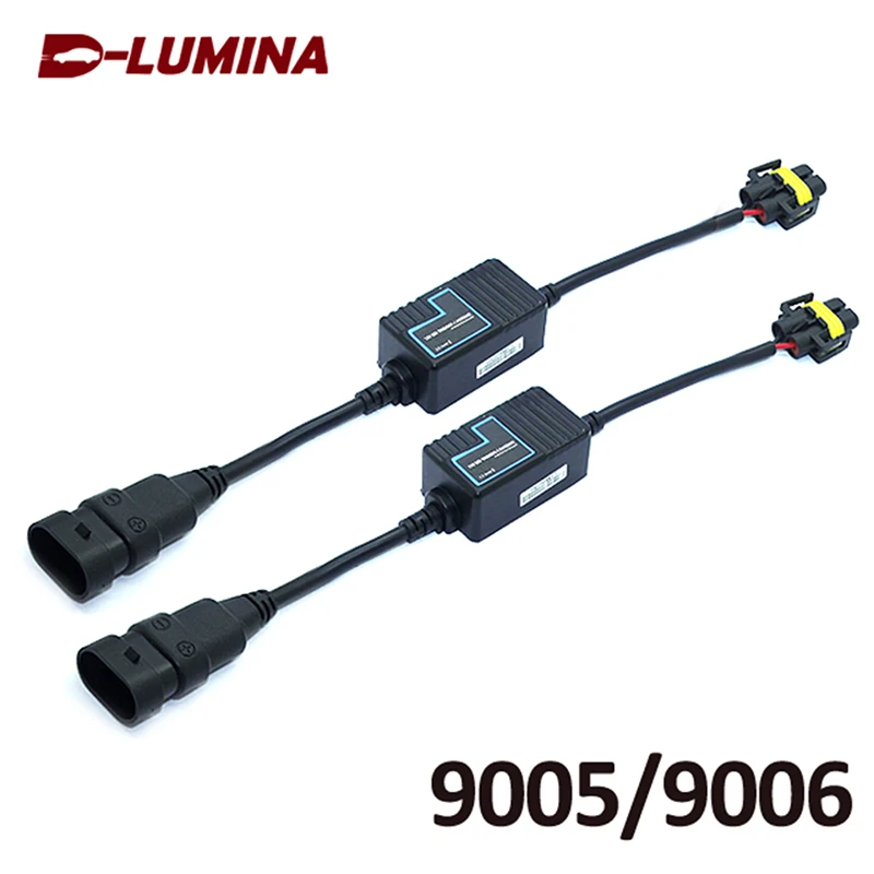DLUMINA Предупреждение canceller h7 h4 светодиодный фар декодер 9005 9006 h11 h8 h9|Передние LED-фары
