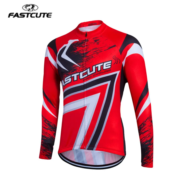 Fastcute 2017 Ropa Ciclismo велосипедная рубашка Майо Одежда MTB Велоспорт одежда гоночная с