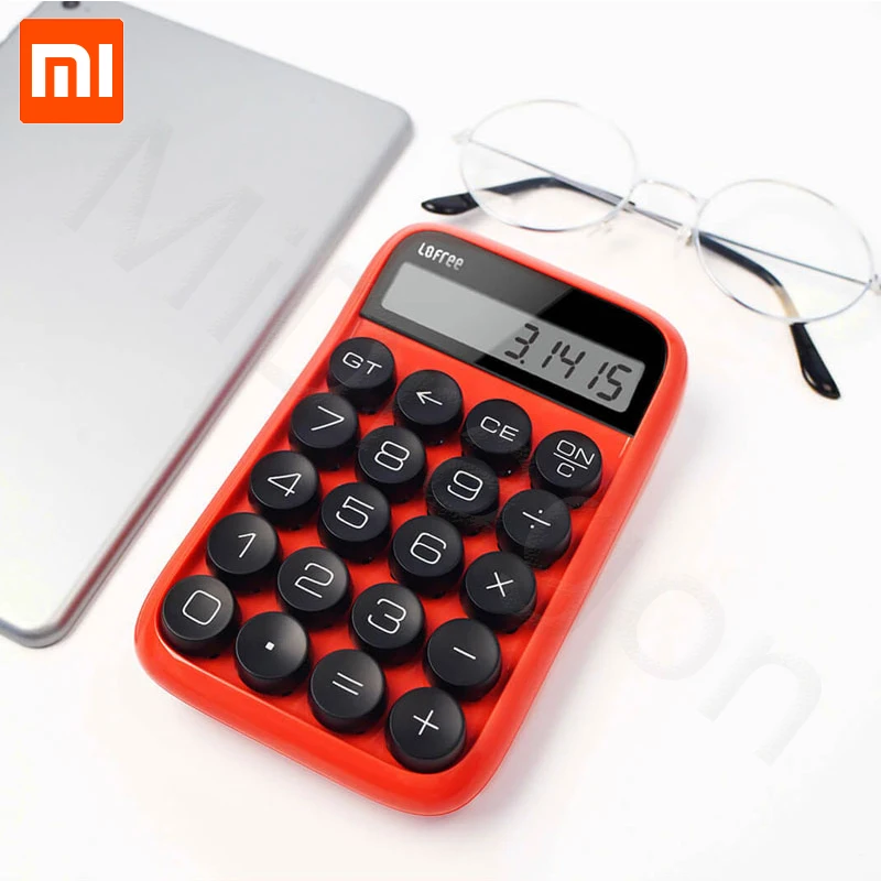Xiaomi Mijia Lofree калькулятор Съемная компьютерная клавиша ЖК-дисплей интеллектуальная функция отключения студенческий инструмент для расчета
