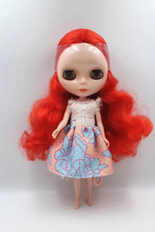 Special sale doll orange - red hair Blygirl Blyth common body 7 naked baby doll's normal skin | Игрушки и хобби