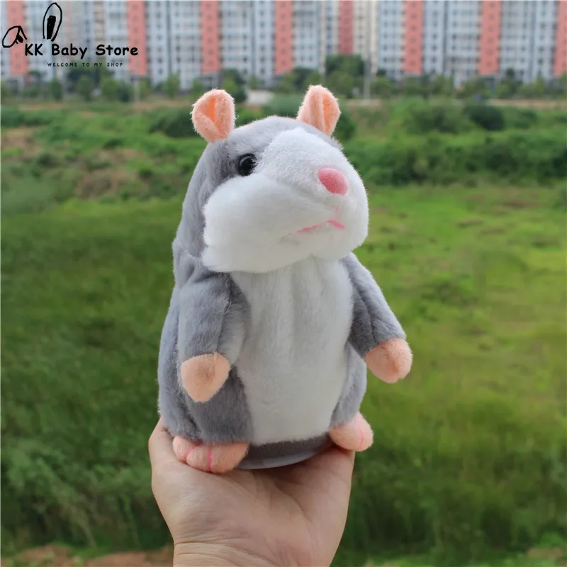 Genius говорящий хомяк электронная плюшевая игрушка для домашних животных